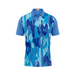 Next Print Customized Polo Neck Skyblue Jersey Design 45