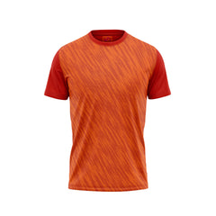 Red Round Neck Half Sleeve Tshirt Nextprintr444
