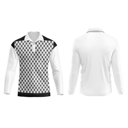 Next Print Polo Neck White Customized Jersey NP00001A180