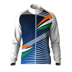 Next Print Printed White Jacket.