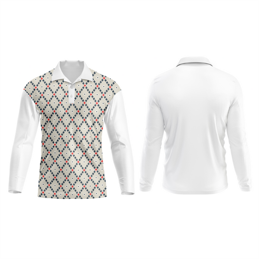 Next Print Polo Neck White Customized Jersey NP00001A179