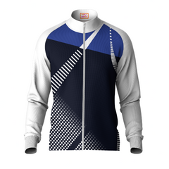 Next Print Printed White Jacket.