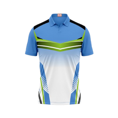 Next Print Customized Polo Neck Skyblue Jersey Design 4