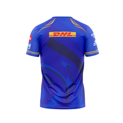 Next Print Mumbai Jersey Printed V Neck Jersey T-Shirt.