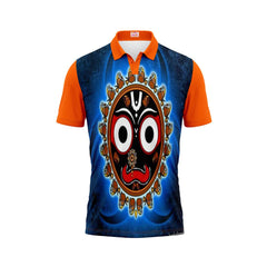 Next Print Puri Jagannath Photoprinted Tshirt Orange Colour Design 50