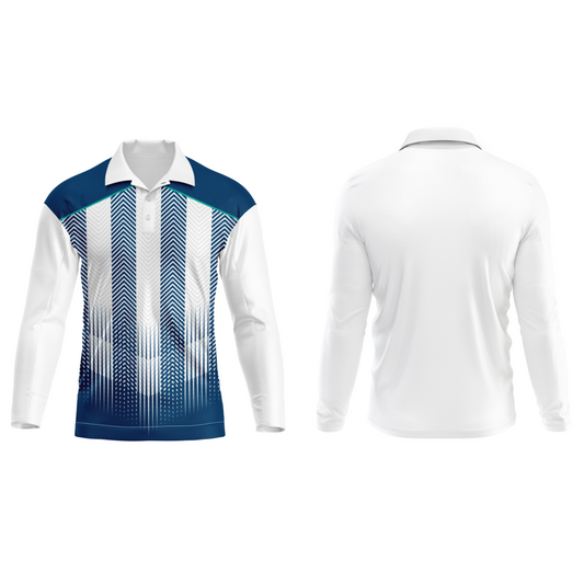 Next Print Polo Neck White Customized Jersey NP00001A178