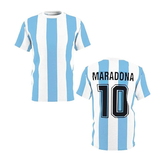 Next Print Maradona Jersey National Jersey 10 Number Football Jerseys Club Team Men's Home