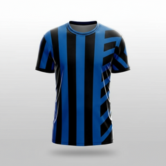 Next Print Inter Milan Custom Polyester Round NeckFootball Club Jersey Personalize with Name & Number | Sports T-Shirt