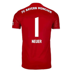 Next Print Neuer Jersey New Club Bayern Jersey 1 Number Football Jerseys Men's Home