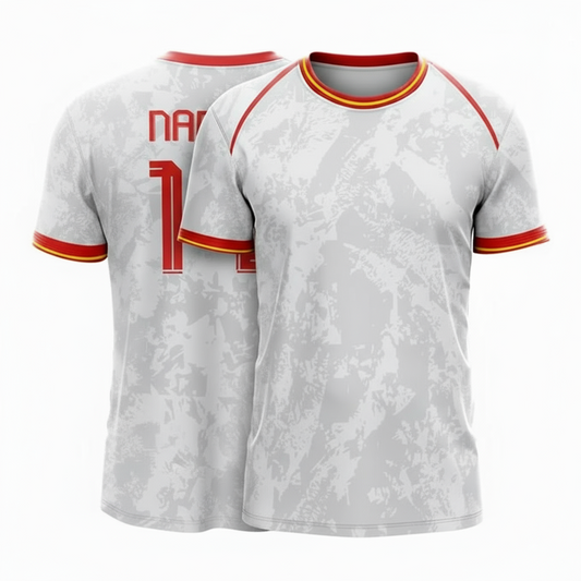 Next Print Liver Third Football Jersey | Personalized Name & Number | Custom Football Shirt for Men, Women & Kids | Lightweight Breathable Fan Edition Jersey Multicolour