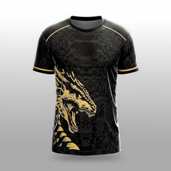 Next Print Shaolin Dragon Custom Football Jersey Edition – Personalized with Name and Number, Dry-Fit Sportswear for Men, Women & Kids | Sizes 2Y Kid to 4XL Premium Customized Sports Team Jersey