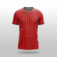 Next Print Liverpool 2024-25 Home Football Jersey | Personalized Red Team Supporter Shirt Custom Name & Number | Lightweight Dry-Fit Premier League Fanwear for Men, Women, Kids | Club Gifting Soccer Top India