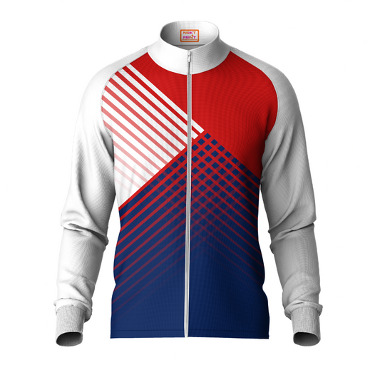 Next Print Printed White Jacket.