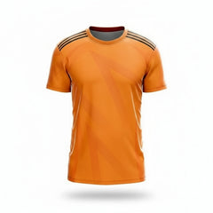 Next Print Real Away 2024/25 Orange Football Jersey - Personalized with Custom Name & Number | Sizes for Kids, Men & Women