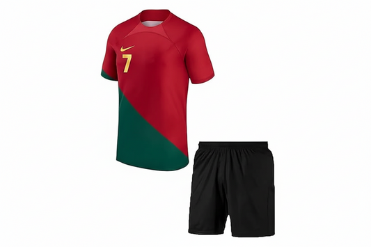 NextPrint Kylian Mbappé Football Jersey Set – Home & Away Kit with Shorts for Kids, Boys & Men