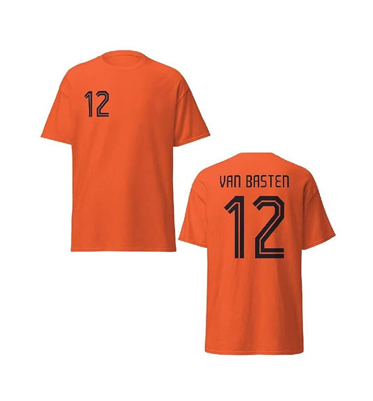 Next Print Van Basten Jersey National Jersey Old 12 Number Football Jerseys Club Team Men's Home