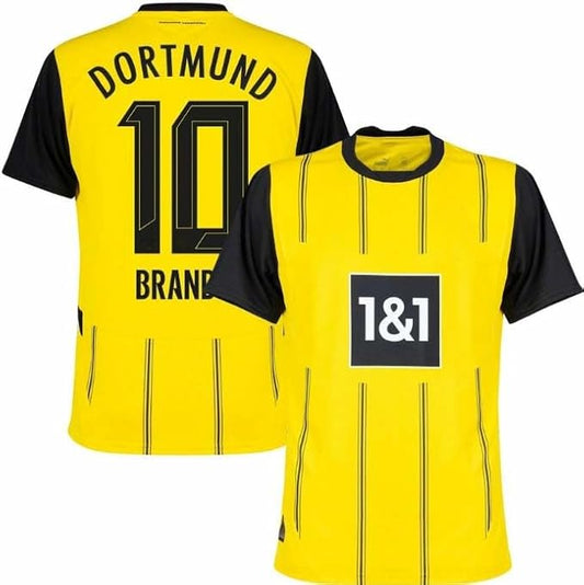 Next Print Brandt Jersey 10 Number Jersey Team New Football Jerseys Club Men's Home 2024/2025 New
