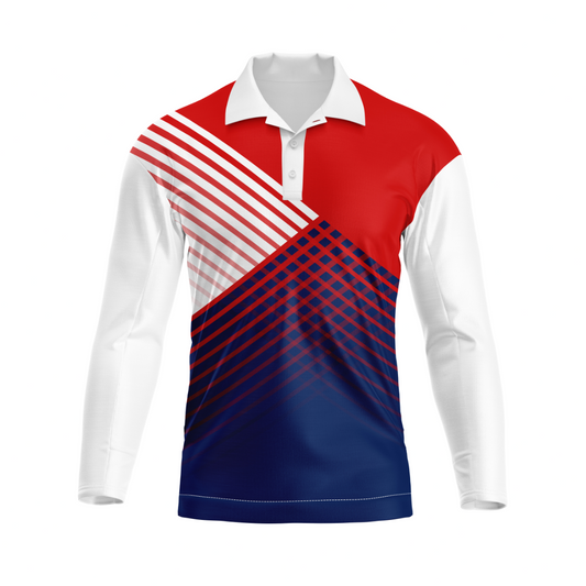 Next Print Polo Neck White Customized Jersey NP00001A51