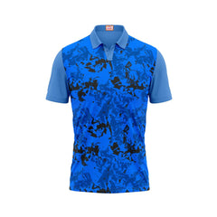 Next Print Customized Polo Neck Skyblue Jersey Design 48