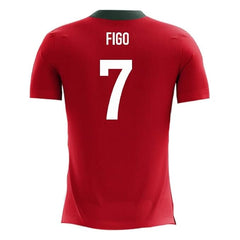 Figo Jersey Legend Jersey 7 Number National Football Jerseys Team Men's Home