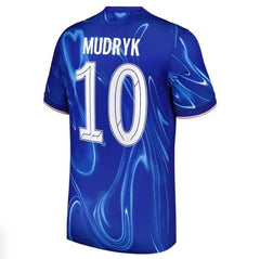 Next Print Mudryk Jersey 10 Number Pl Team Football Jerseys Club Team Men's New Home Jersey 2024/2025