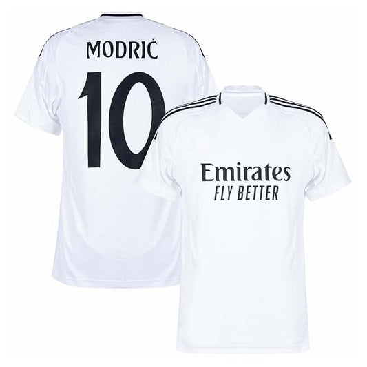 Next Print Modric Jersey 10 Number Old Football Jerseys Liga Madrid Club Men's Home