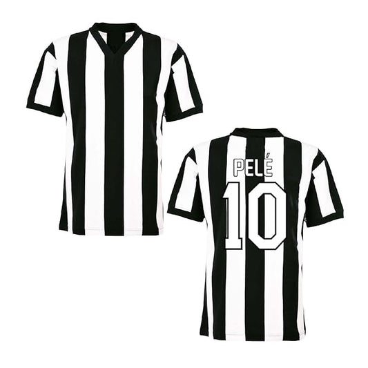 Next Print Pele Jersey Legend Jersey Santo 10 Number Football Jerseys Club Team Men's Home