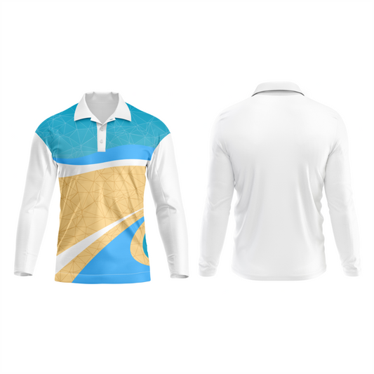 Next Print Polo Neck White Customized Jersey NP00001A176