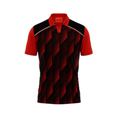 Red Polo Neck Half Sleeve T Shirt Nextprintr1100
