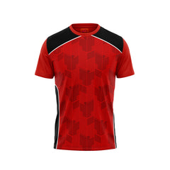 Red Round Neck Half Sleeve Tshirt NextprintrA1114