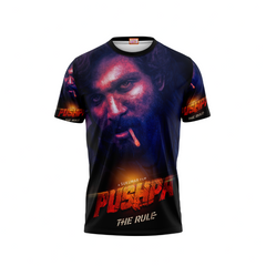 Next Print Allu Arjun Pushpa Printed T-Shirt.