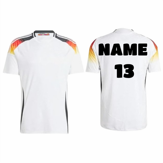 Next Print Germanny Football White Jersey