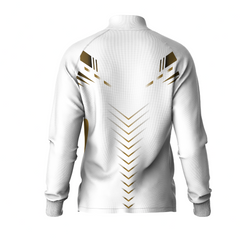 Next Print Printed White Jacket.