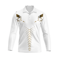 Next Print Polo Neck White Customized Jersey NP00001A55