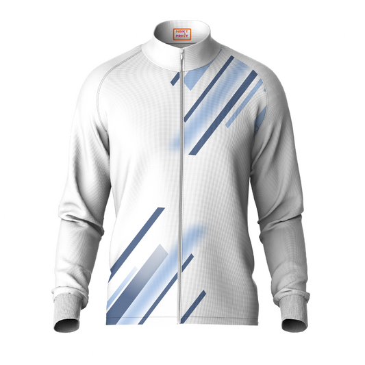 Next Print Printed White Jacket.