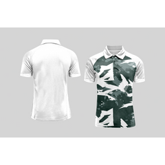 Next Print Cricket Polo Half White Customized Jersey NPCWH00A56