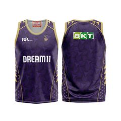 Next Print Ipl Kolkata Knight Riders Printed Basketball Jersey.