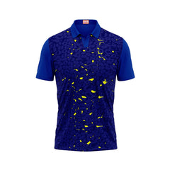 Next Print Customized Polo Neck Royal Blue Jersey NPTS17