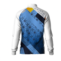 Next Print Printed White Jacket.