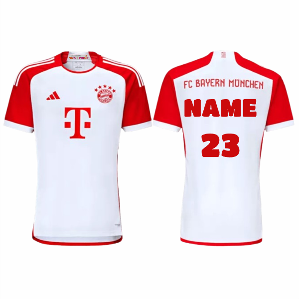 Next Print Bayern Munich Home Jersey1