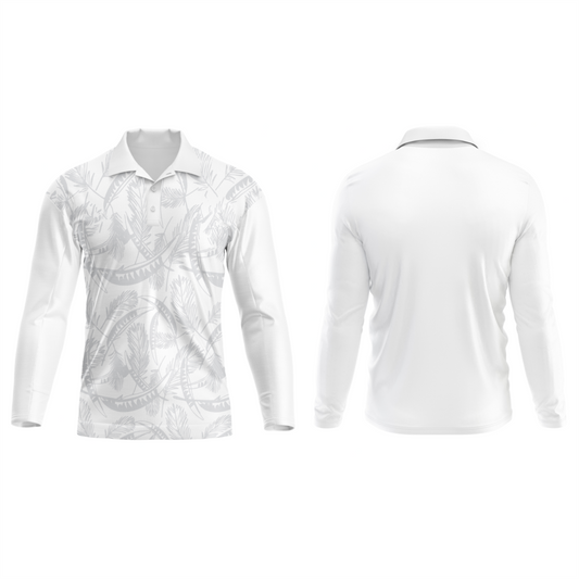 Next Print Polo Neck White Customized Jersey NP00001A170