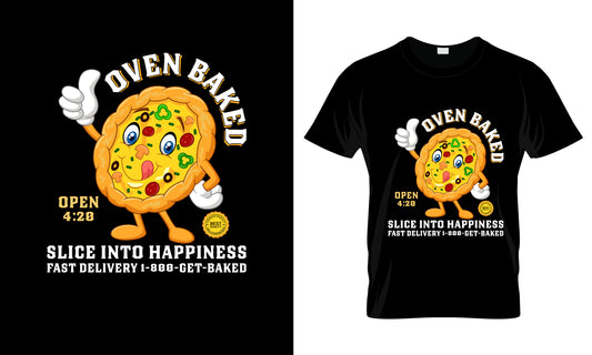 Oven Baked Slice In To Happiness