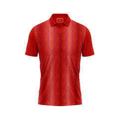 Red Polo Neck Half Sleeve T Shirt Nextprintr153