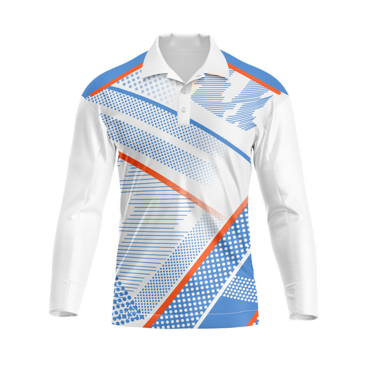 Next Print Polo Neck White Customized Jersey NP00001A5
