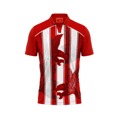 Red Polo Neck Half Sleeve T Shirt NextprintrA133