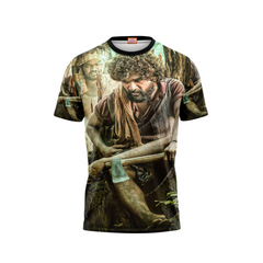 Next Print Allu Arjun Pushpa Printed T-Shirt.