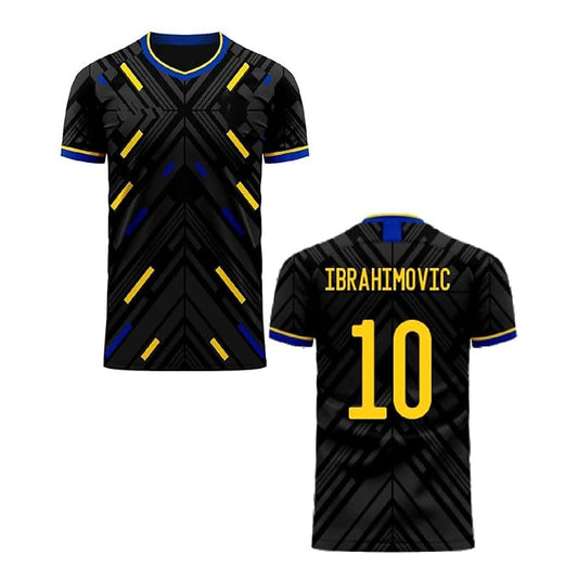 Next Print Ibrahimovic Jersey 10 Number National Jersey Football Jerseys Men's Away