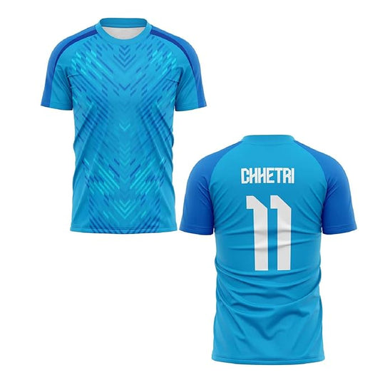 Sunil Chhetri Legend Jersey 11 Number National Football Jerseys Team Men's Home (Copy)