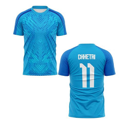 Sunil Chhetri Legend Jersey 11 Number National Football Jerseys Team Men's Home (Copy)