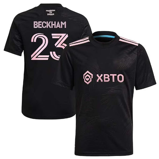 Next Print David Bec kham Jersey 23 Number Legend Football Jerseys New Club Men's Away (Copy)